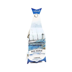 Roasted cod with olive oil and garlic