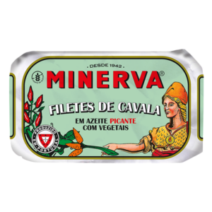 Spicy Mackerel Fillets in Olive Oil with Pickles